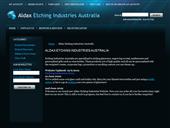 Aldax Etching Industries Australia
